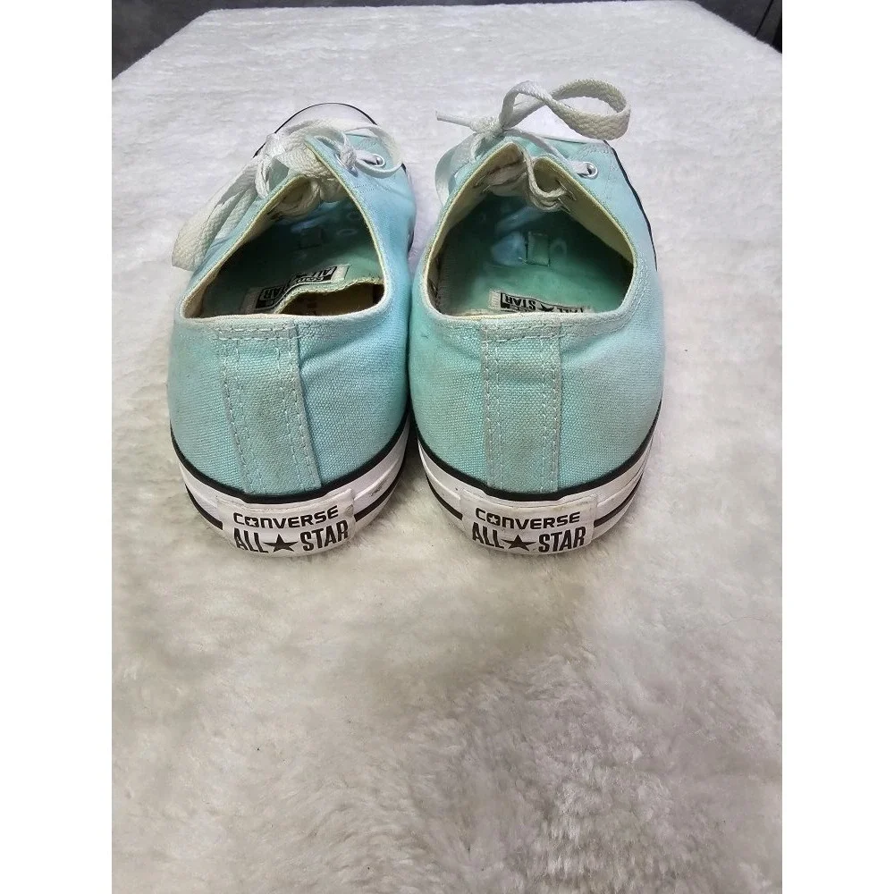 Converse All Star Mens Size 10 Mint Green Canvas‎ Sneakers - Picture 3 of 12